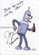 Автограф: Джон Ди Маджио. Футурама / Futurama