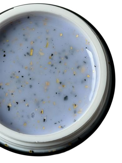 "GOLD EGGSHELL" 07 гель моделирующий с блестками
