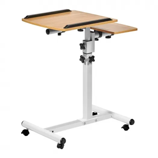 Стол многофункциональный Palma 60x40x62-96см, 
светлое дерево, белый