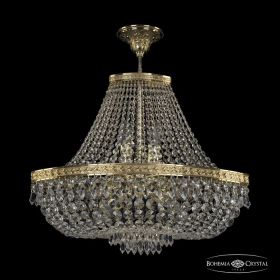 Люстра Хрустальная BOHEMIA IVELE CRYSTAL 19273/H1/55IV G Золото, Металл / Богемия Ивеле Кристалл