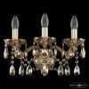 Бра Хрустальные BOHEMIA IVELE CRYSTAL 1413B/3/141 G M721 Золото, Стекло / Богемия Ивеле Кристалл