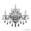 Бра Хрустальные BOHEMIA IVELE CRYSTAL 1415B/3+2+1/240/XL NI K781 Никель, Стекло / Богемия Ивеле Кристалл