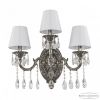 Бра Бронзовые BOHEMIA IVELE CRYSTAL 7201B12/2+1/210 A NB ST5 Никель Черненый, Латунь / Богемия Ивеле Кристалл