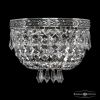 Бра Хрустальное BOHEMIA IVELE CRYSTAL 19271B/20IV NB Никель Черненый, Металл / Богемия Ивеле Кристалл