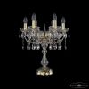 Лампа Настольная BOHEMIA IVELE CRYSTAL 1413L/6/141-47 G Золото, Стекло / Богемия Ивеле Кисталл