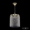 Подвес Хрустальный BOHEMIA IVELE CRYSTAL 19201/20IV G R Золото, Металл / Богемия Ивеле Кристалл