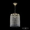 Подвес Хрустальный BOHEMIA IVELE CRYSTAL 19201/20IV G DROPS Золото, Металл / Богемия Ивеле Кристалл