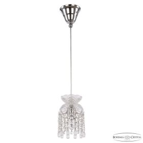 Светильник Подвесной Хрустальный BOHEMIA IVELE CRYSTAL 14781P/11 NI V0300 Никель, Металл / Богемия Ивеле Кристалл