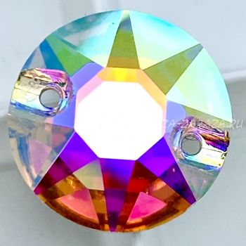 K9 Luxe Пришивные Стразы Crystal_AB Сириус 16 мм
