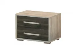 ВЕРСАЛЬ-2 Тумба прикроватная ТП-5 (ш500*г330*в350мм) Дуб баррик/Ясень анкор белый