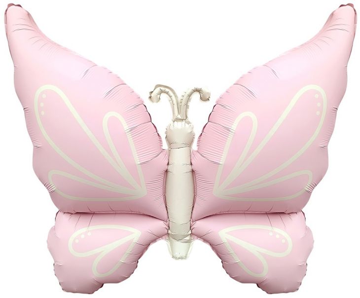 Фигура 37''/94 см)  Нежная бабочка, Розовый Сатин