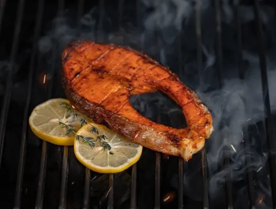 Шашлык из сёмги