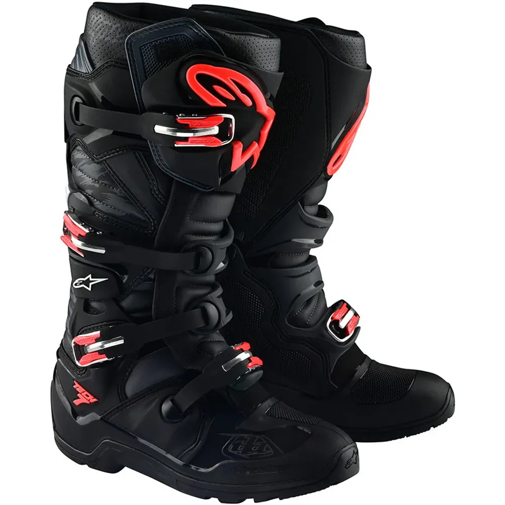 Alpinestars / Troy Lee Designs Tech 7 Enduro Black/Gray Camo мотоботы для мотокросса