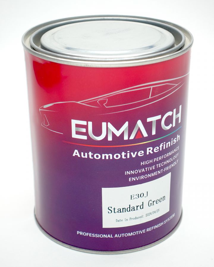 Eumatch Эмаль E30J-1 Standard Green / Стандартный зеленый