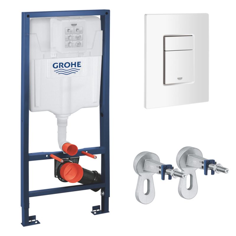 Комплект инсталляции для унитаза GROHE Rapid SL 3 в 1 с панелью смыва 38772SH0