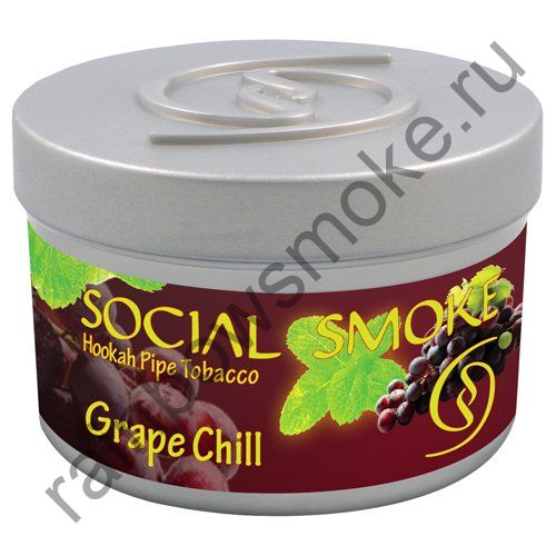 Social Smoke 100 гр - Grape Chill (Виноград Мята)