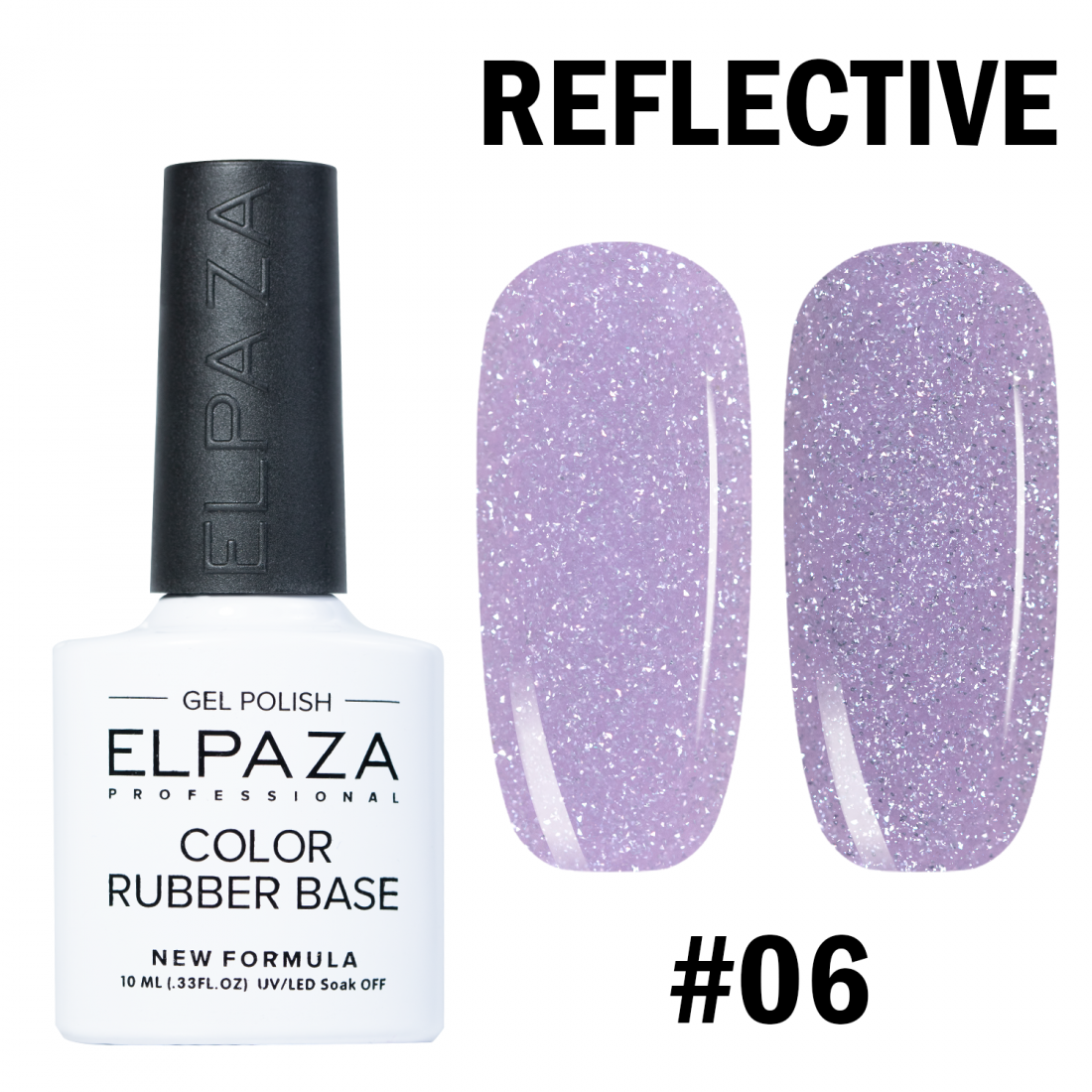 ELPAZA RUBBER BASE REFLECTIVE №6  10 мл