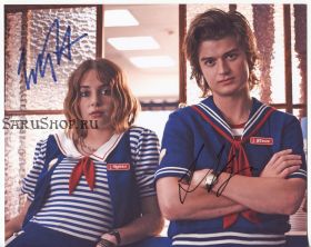 Автографы: Майя Хоук, Джо Кири. Очень странные дела / Stranger Things