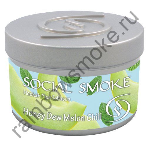 Social Smoke 100 гр - Honeydew Melon Chill (Медовая Дыня Мята)