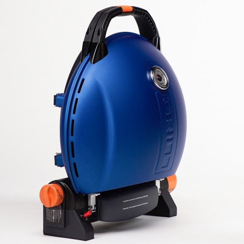 Портативный газовый гриль O-Grill 800T (синий), 1 горелка