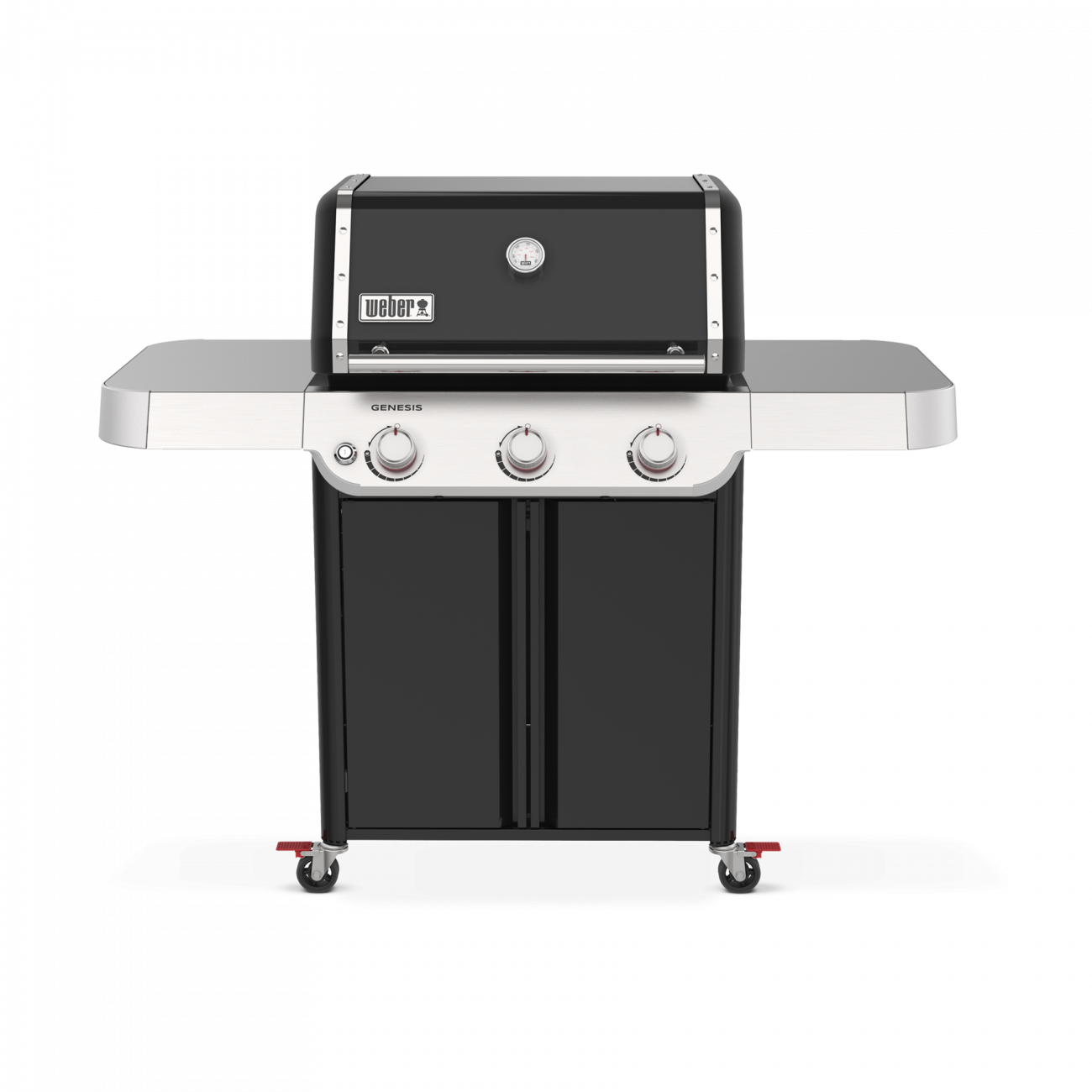 Газовый гриль Weber Genesis E-315, 3 горелки, чёрный