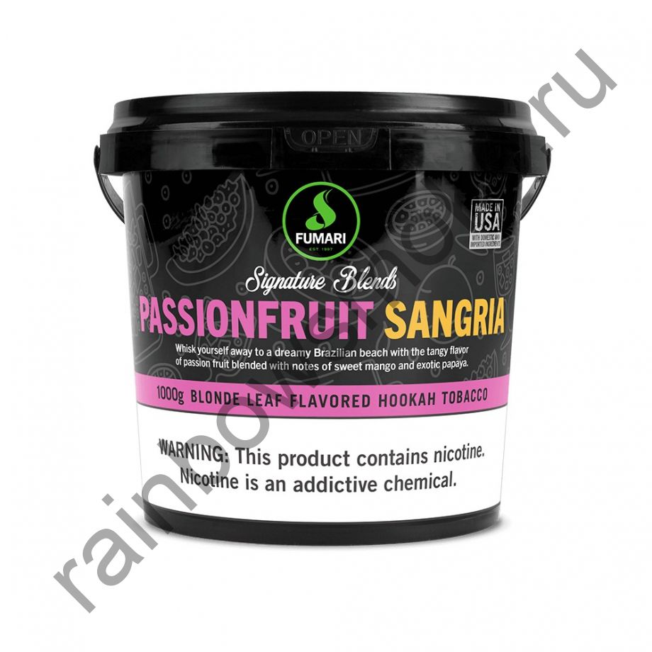 Fumari 250 гр - Passionfruit Sangria (Сангрия с Маракуйей)