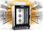 Пароконвектомат газовый UNOX XB 813 G (10, 600*400)