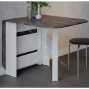 Стол-книжка Т1 Белый, Ателье темный