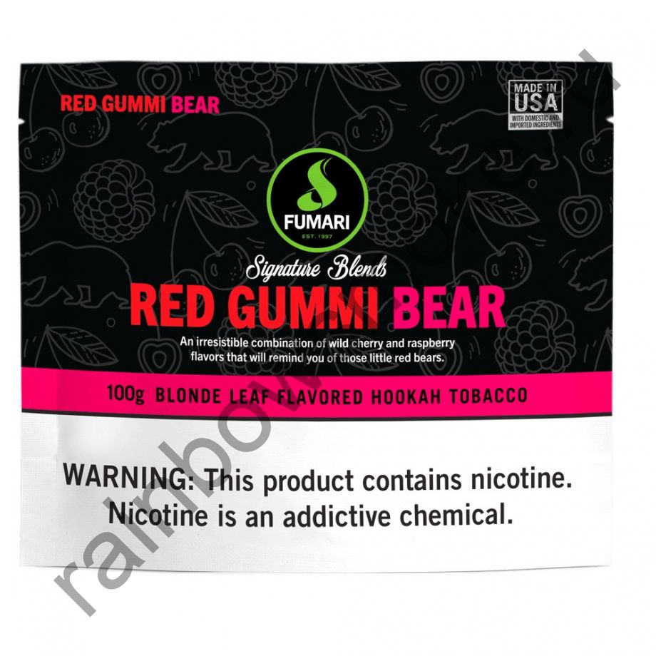Fumari 100 гр - Red Gummi Bear (Красный Мармеладный Мишка)