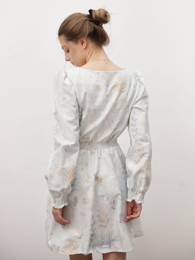 Платье Azzurro короткое