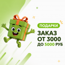 Заказ от 3000 до 5000 руб