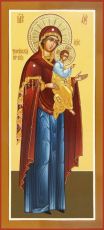 Косинская икона Божией Матери рукописная на липовой доске (24049)