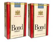 Сигареты - BOND (мягкая). USA без штрихкода. Редкие с синей этикеткой Минздрава. Отличные. Оригинал  verified
