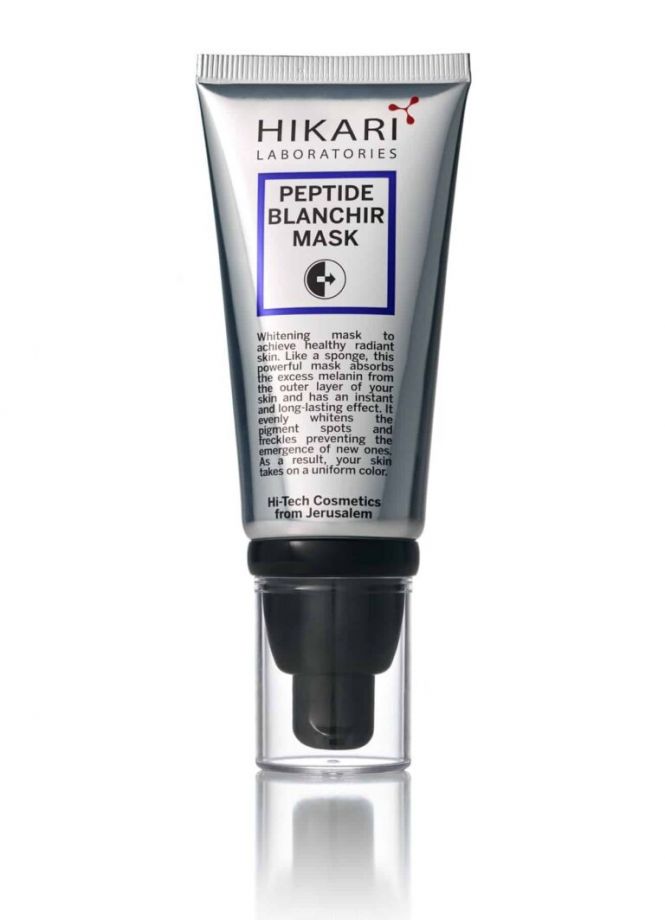 PEPTIDE BLANCHIR Mask Отбеливающая маска для достижения здоровой и сияющей кожи Hikari (Хикари) 50 мл