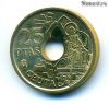 Испания 25 песет 1998
