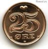 Дания 25 эре 2005