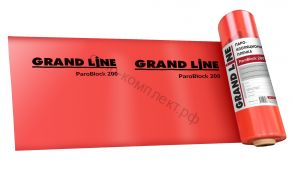 Пленка пароизоляционная Grand Line ParoBlock 200 для закладных (0,5м/25м2) Код товара: 603419