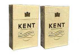Сигареты — KENT. Твердая пачка. Made in USA 80-90х. Редкие. Оригинал verified