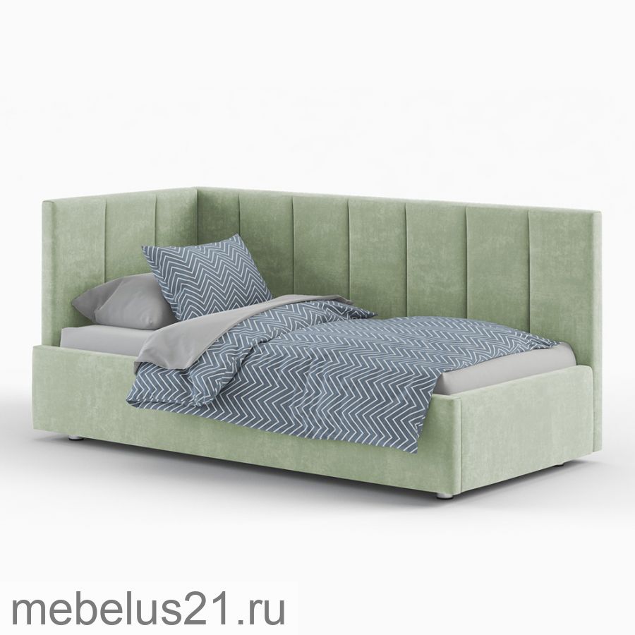 Кровать 90 детская "Квадро" с ортопедом