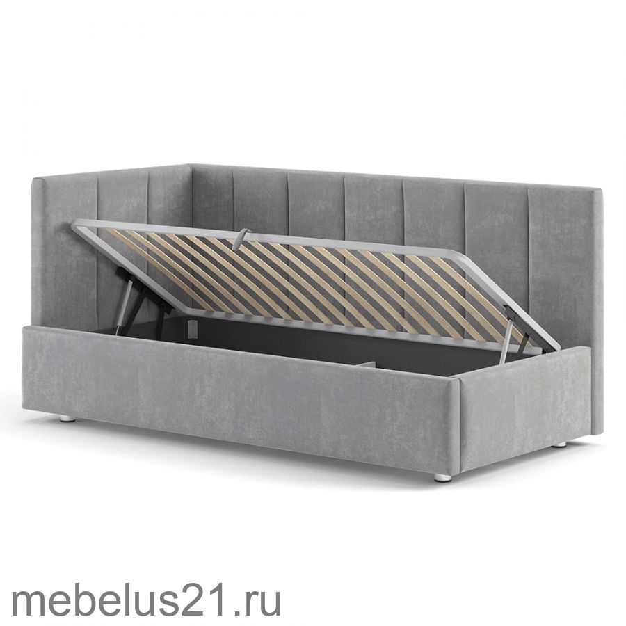 Кровать 90 детская "Квадро" с ортопедом