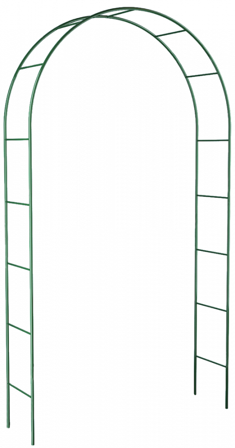 Арка ЛЕСЕНКА мет. (разборная) ( В- 2,4 м, Ш- 1,2-1,3 м, Г- 0,36 м )