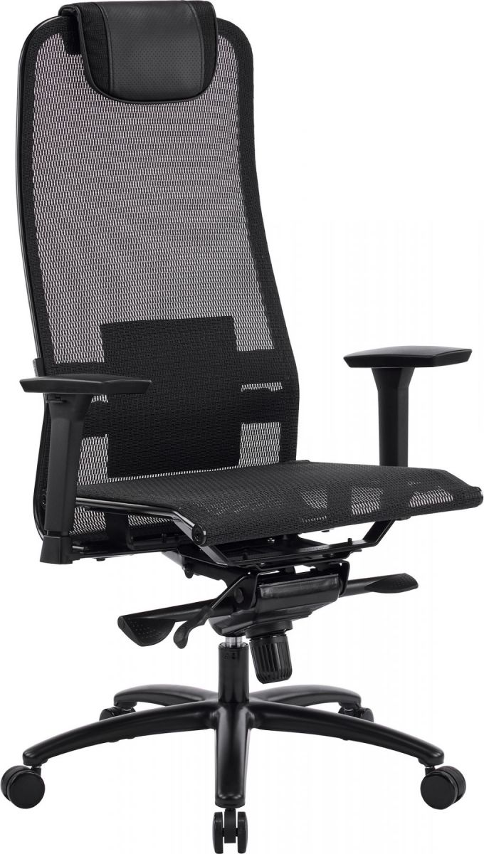 Кресло Deco Black Lux Сетка Черный