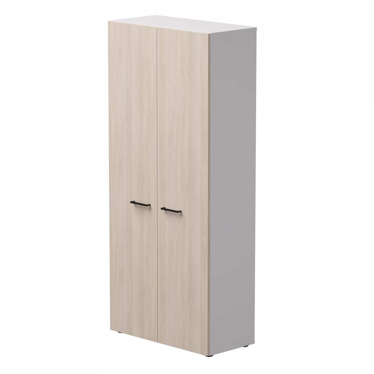 Гардероб EVO 800х383x1835 Белый/Дуб Соната