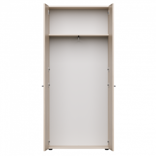 Гардероб EVO 800х383x1835 Кашемир/Дуб Соната