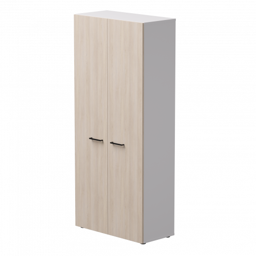 Гардероб EVO 800х383x1835 Белый/Дуб Соната