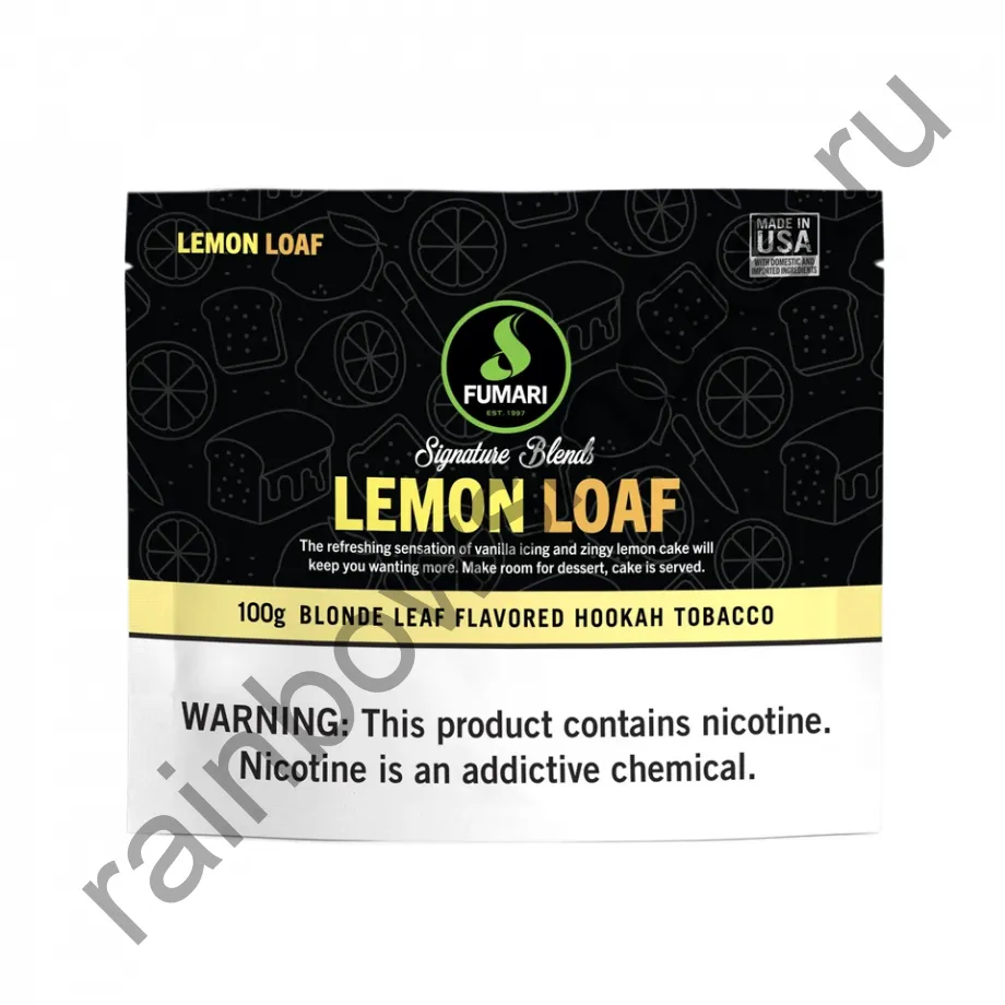 Fumari 100 гр - Lemon Loaf (Лимонный Хлеб)