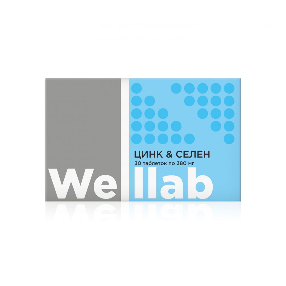 ZINC & SELENIUM Цинк и селен Welllab