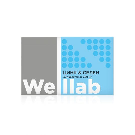 ZINC & SELENIUM Цинк и селен Welllab