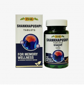 ШАНКХА ПУШПИ ТАБЛ. (VYAS SHANKHA PUSHPI TAB), 100 таб