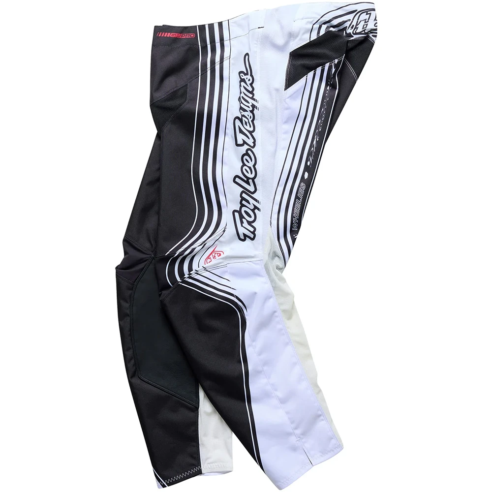 Troy Lee Designs GP Pro Streamline Black / White штаны для мотокросса